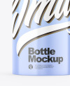 Glossy Bottle Mockup