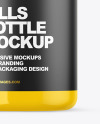 Glossy Pills Bottle Mockup