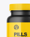 Matte Pills Bottle Mockup