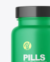 Matte Pills Bottle Mockup