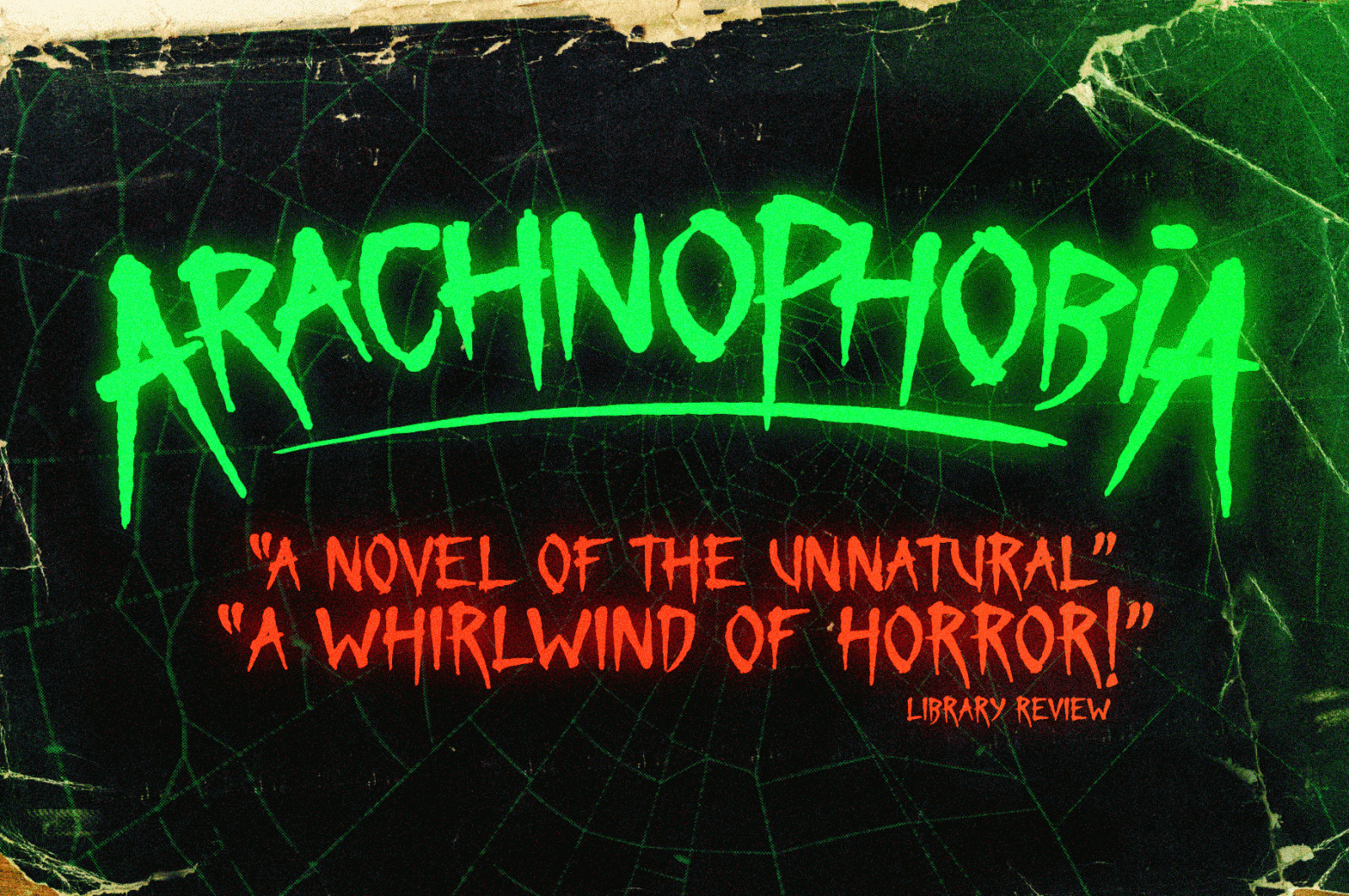 HorrorScope - A Hand-made Horror Font Foretelling Creepy Tales of Terror!