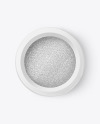 Metallic Eyeshadow Jar Mockup