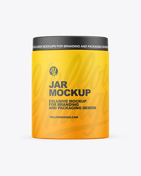 Matte Jar Mockup