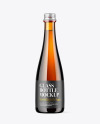 Amber Glass Bottle Mockup Amber Glass Bottle Mockup