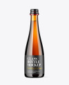 Amber Glass Bottle Mockup Amber Glass Bottle Mockup