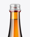 Amber Glass Bottle Mockup Amber Glass Bottle Mockup