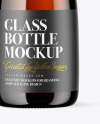 Amber Glass Bottle Mockup Amber Glass Bottle Mockup