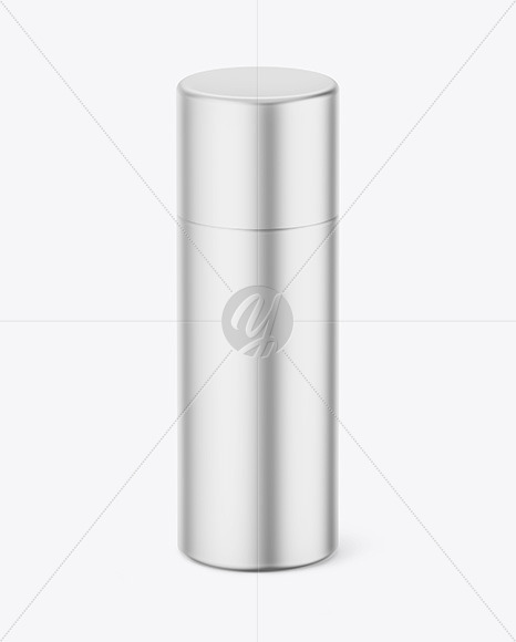 Matte Metallic Deodorant Mockup