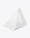 Paper Triangular Package Mockup