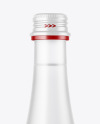 Frosted Glass Water Bottle Mockup