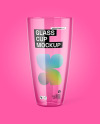 Clear Glass Cup Mockup