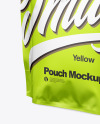 Matte Metallic Pouch Mockup