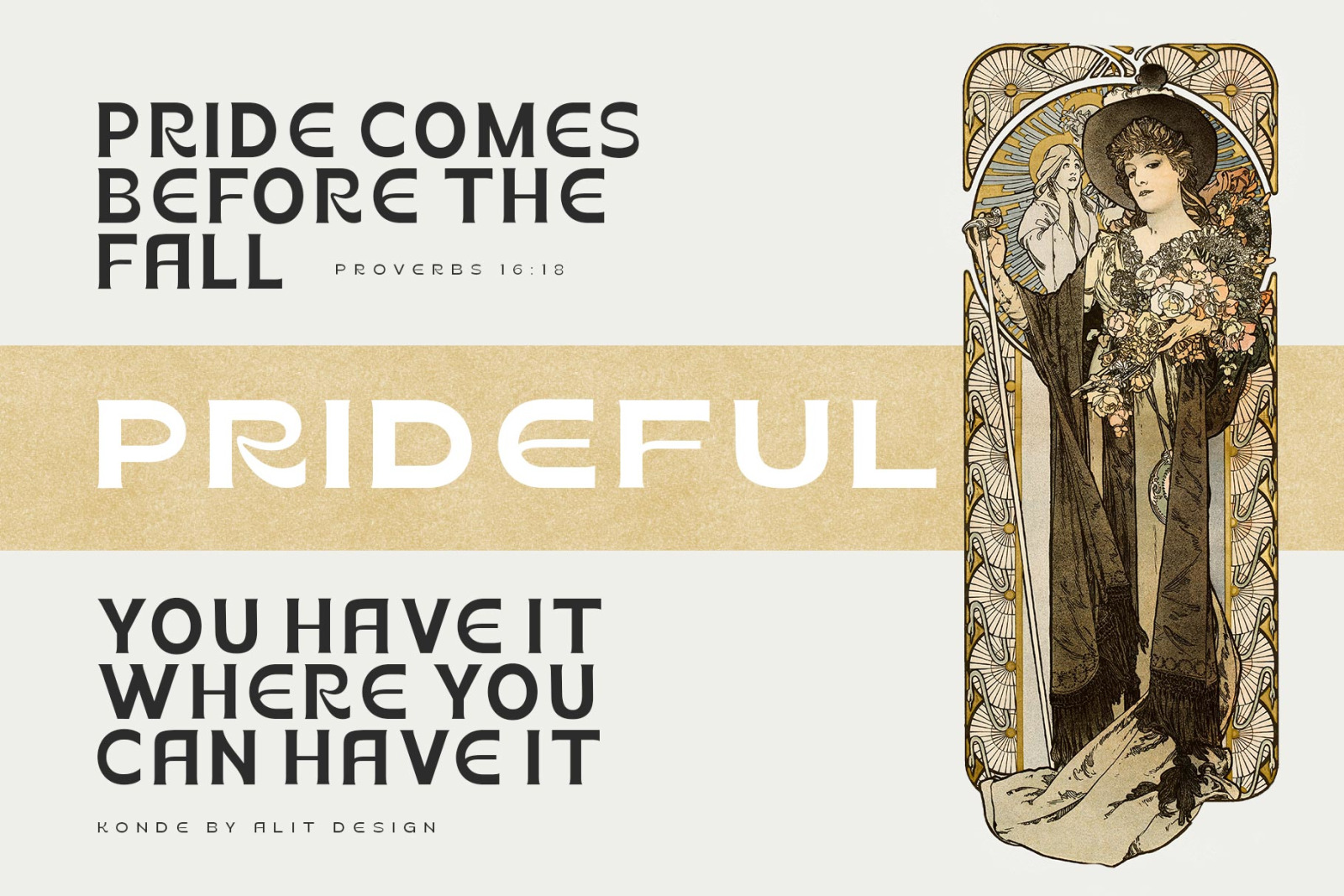 Konde Typeface Konde Typeface