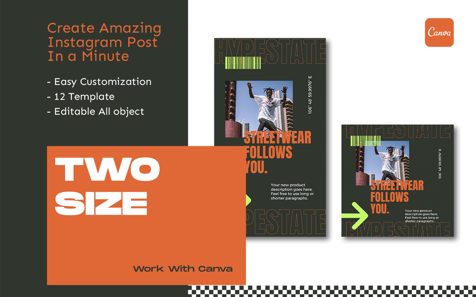 Dodge - Canva Instagram Template Dodge - Canva Instagram Template