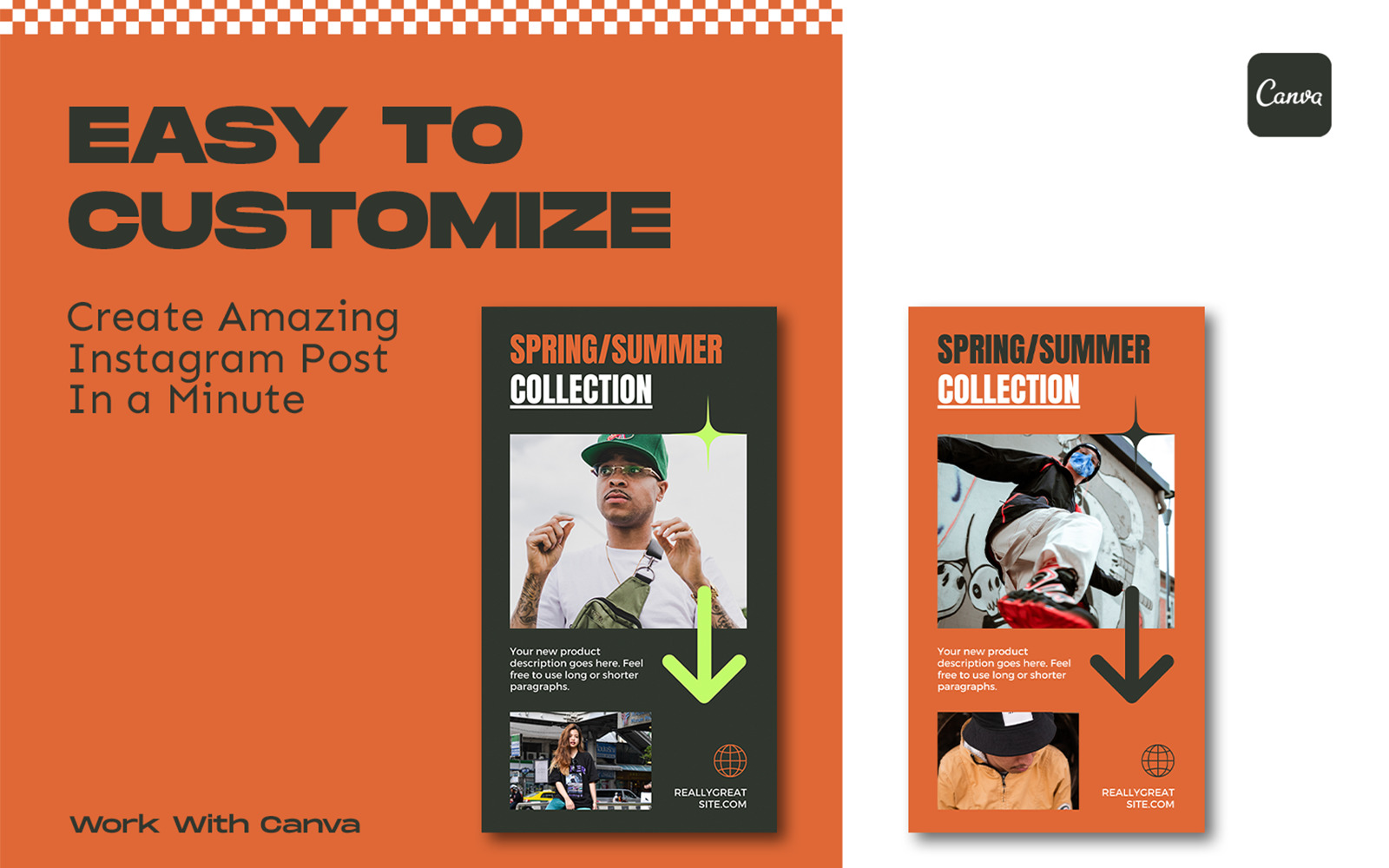 Dodge - Canva Instagram Template Dodge - Canva Instagram Template