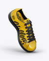 Leather Sneaker Mockup - Left Half Side View Leather Sneaker Mockup - Left Half Side View