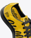 Leather Sneaker Mockup - Left Half Side View Leather Sneaker Mockup - Left Half Side View