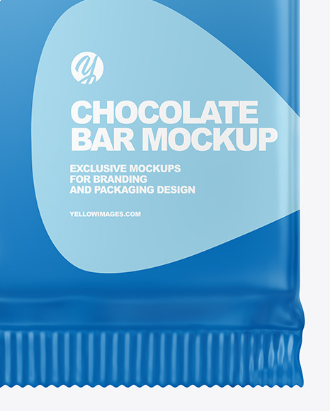 Matte Chocolate Bar Mockup