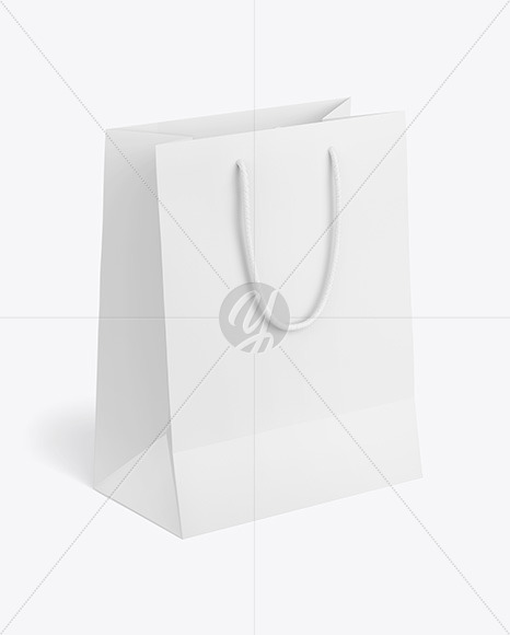 Paper Shopping Bag Mockup