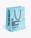 Paper Shopping Bag Mockup