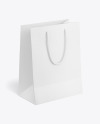 Textured Paper Shopping Bag Mockup