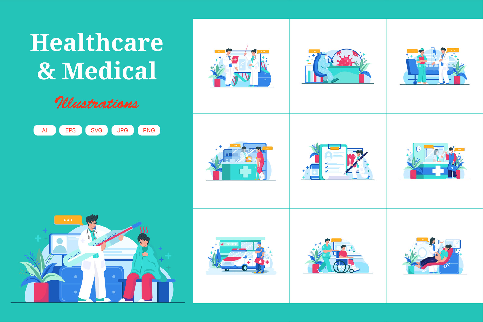 M461_Healthcare & Medical Illustrations M461_Healthcare & Medical Illustrations