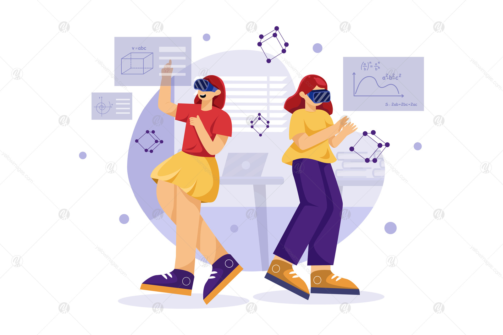 M426_Virtual Reality Illustrations