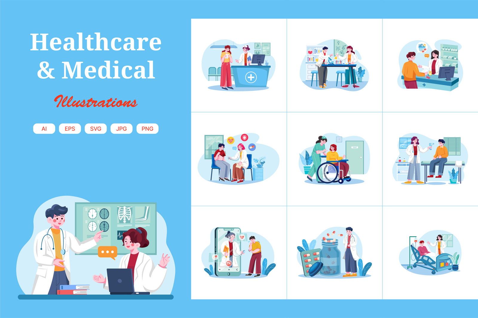 M452_Healthcare & Medical Illustrations M452_Healthcare & Medical Illustrations