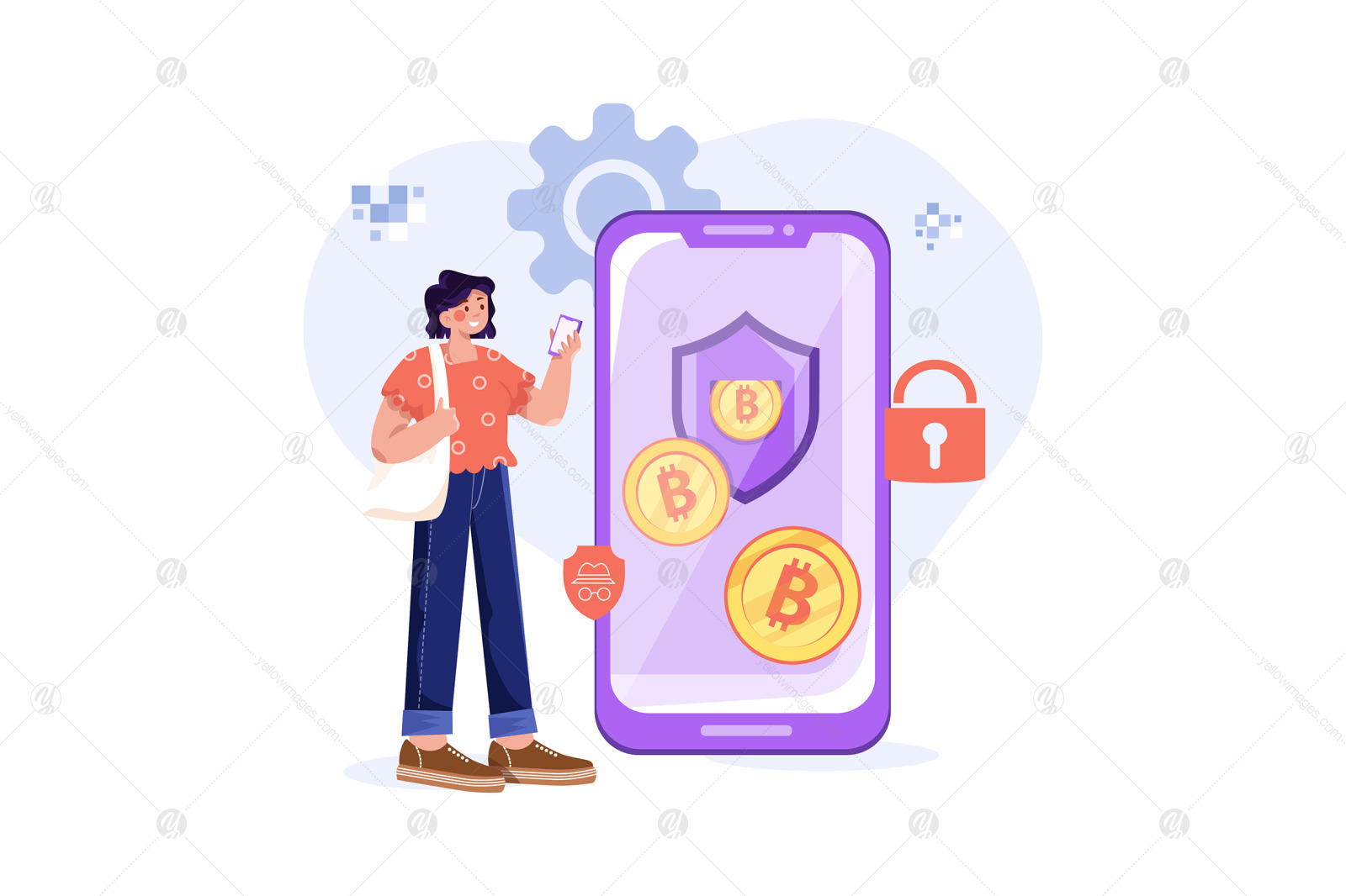 M466_Cryptocurrency Illustrations M466_Cryptocurrency Illustrations