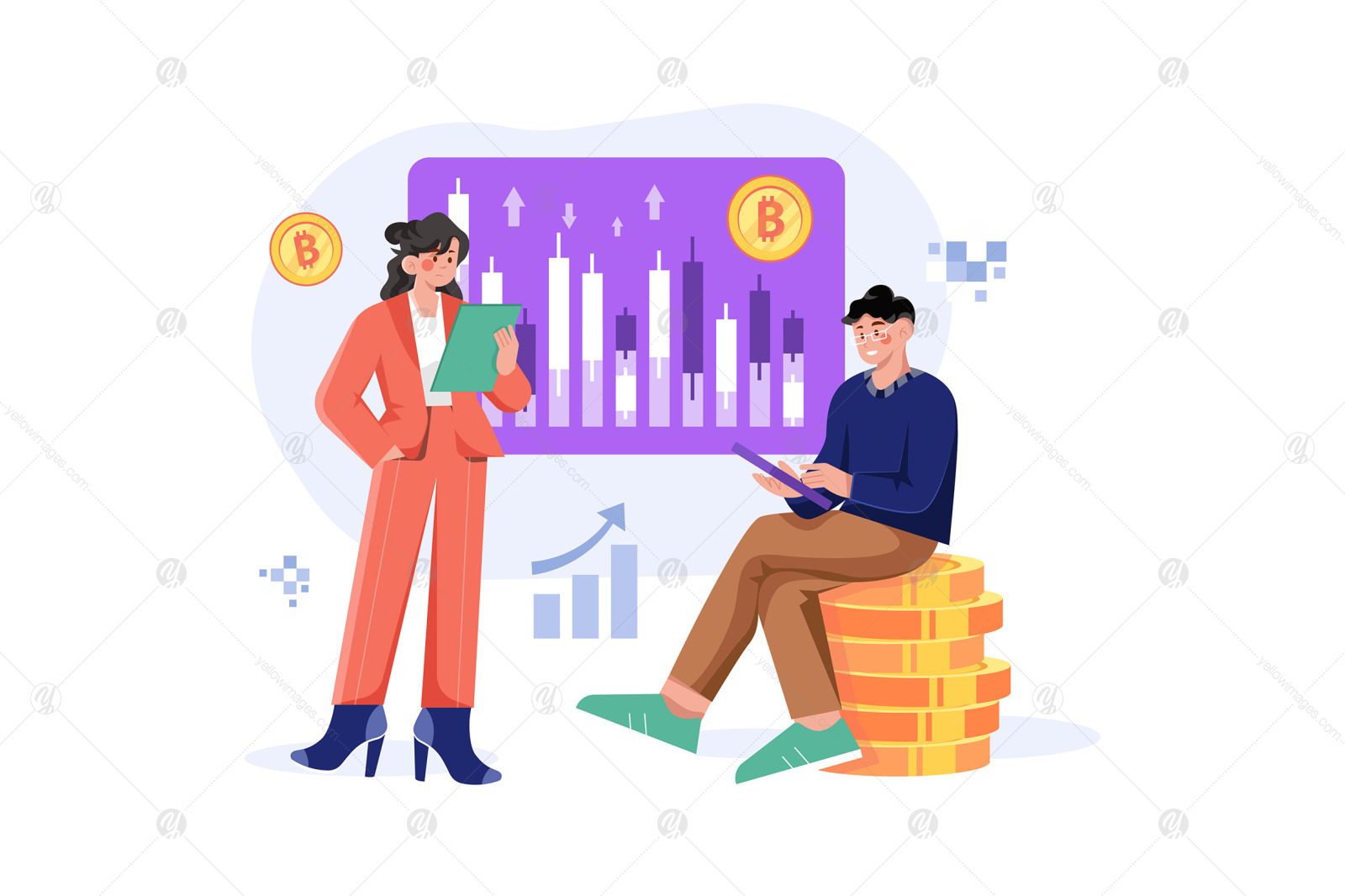 M466_Cryptocurrency Illustrations M466_Cryptocurrency Illustrations