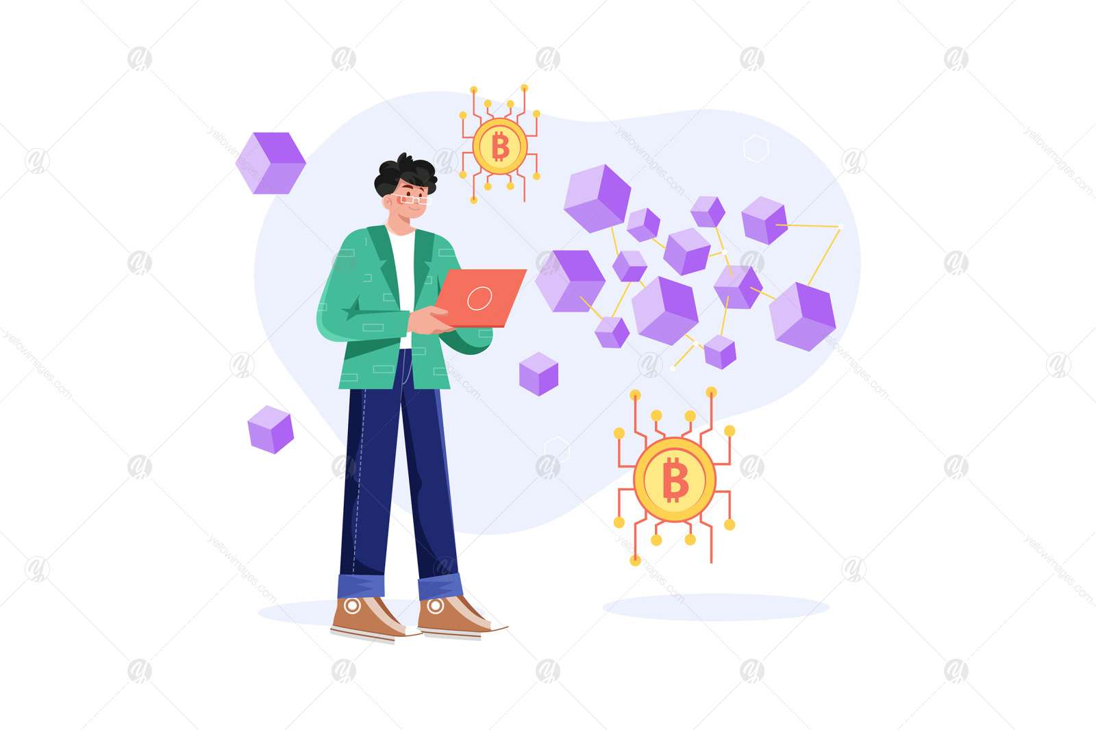 M466_Cryptocurrency Illustrations M466_Cryptocurrency Illustrations