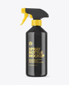 Glossy Spray Bottle Mockup