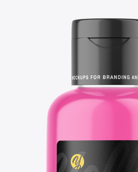 60ml Glass Cosmetic Bottle Mockup