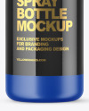 Matte Spray Bottle Mockup