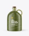 Glossy Oil Bottle Mockup Glossy Oil Bottle Mockup