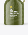 Glossy Oil Bottle Mockup Glossy Oil Bottle Mockup