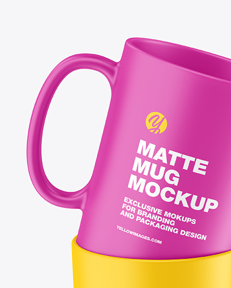 Matte Mug Mockup