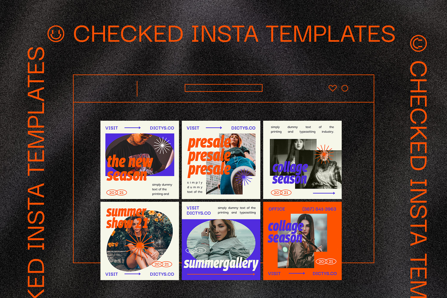 Untamed Instagram Template