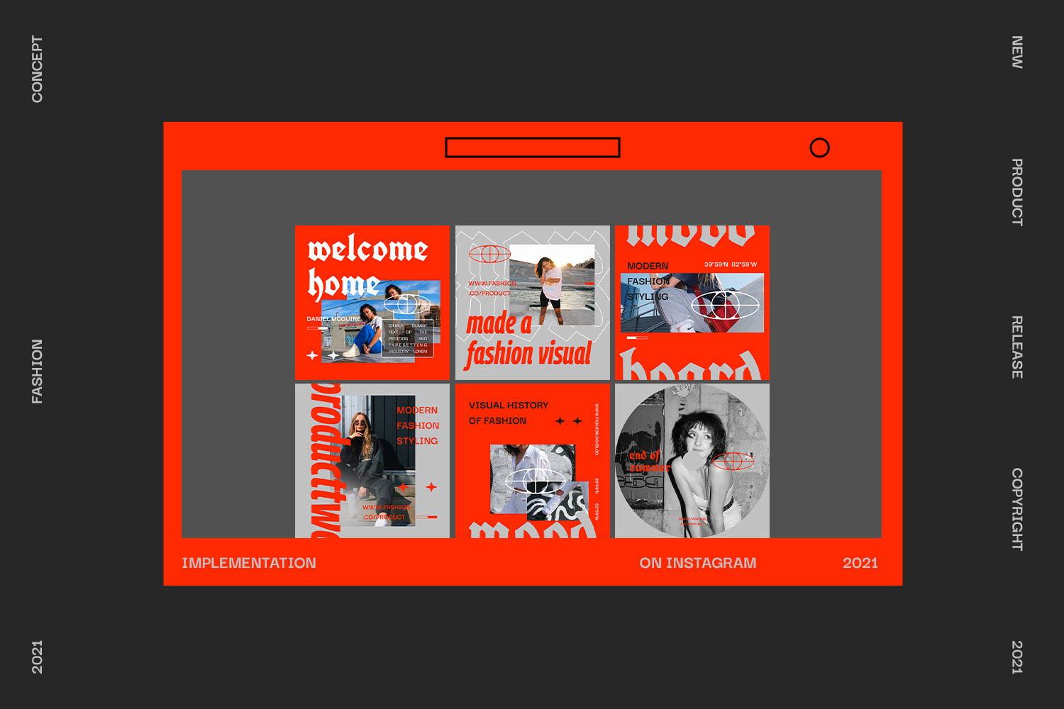 Attract Instagram Template