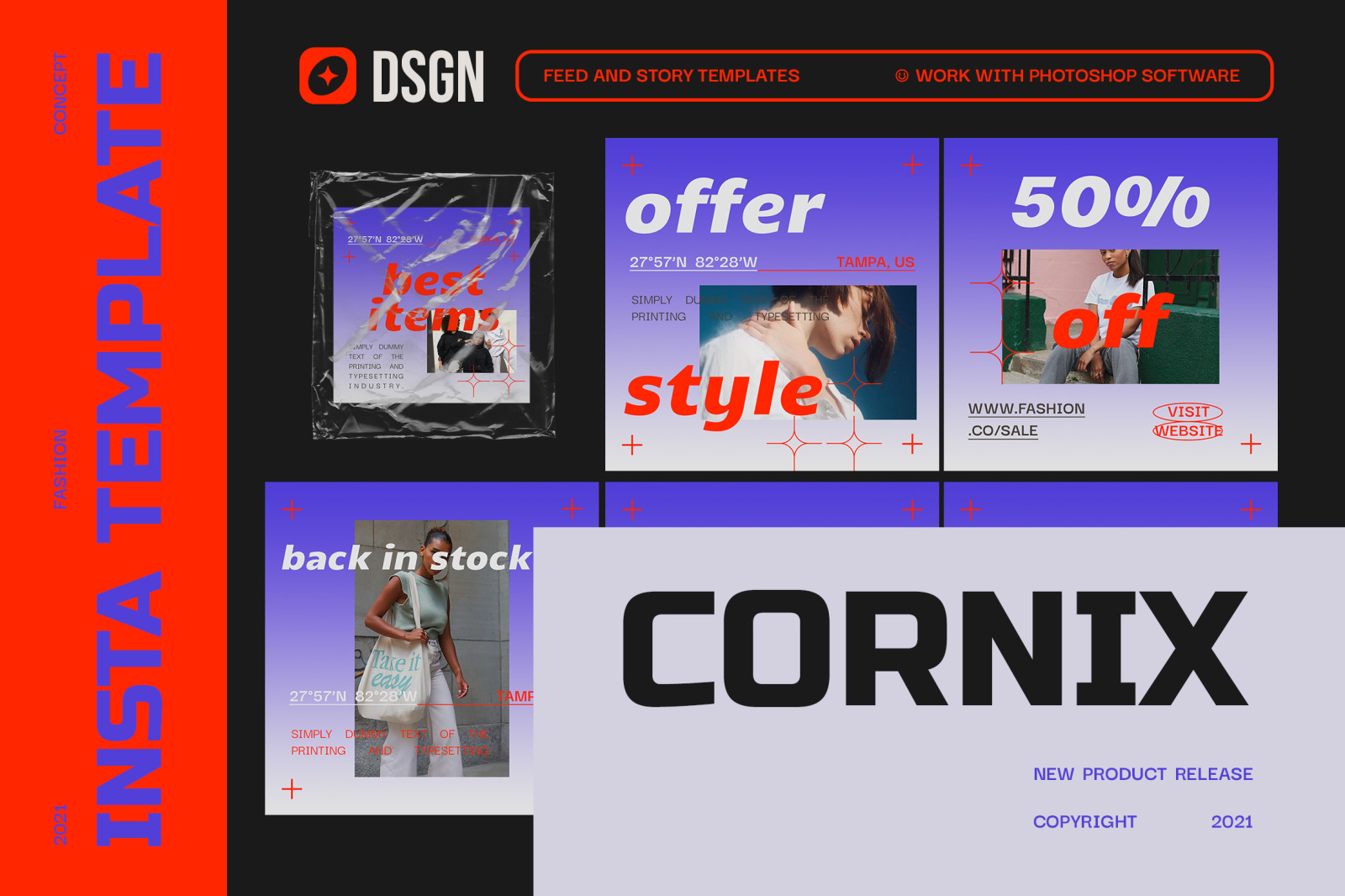 Cornix Instagram Template