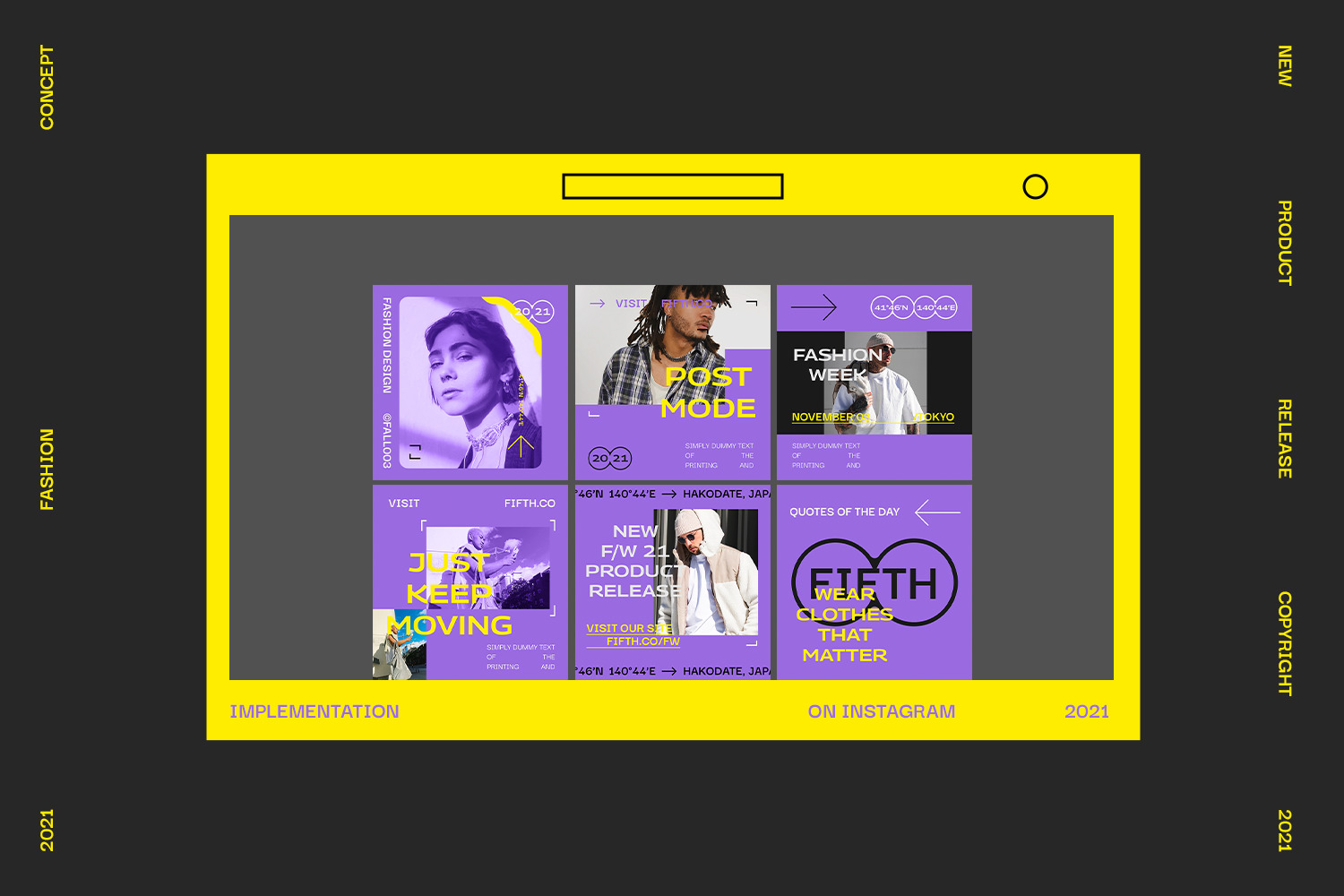 Fifth Instagram Template