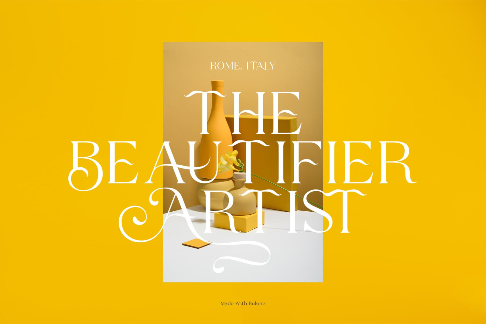 Bulone Typeface Bulone Typeface