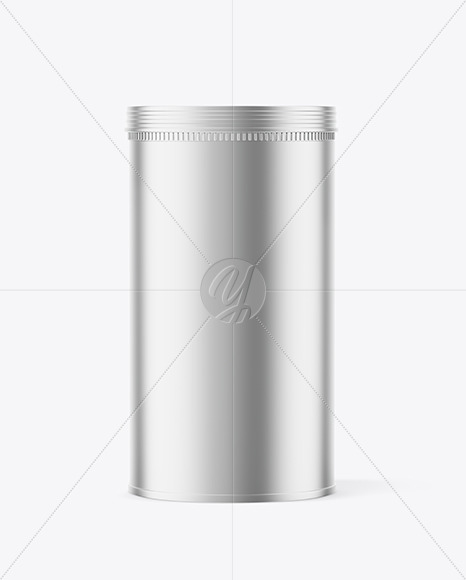 Metallic Jar Mockup