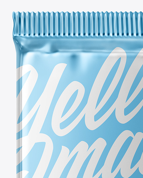 Metallic Chocolate Bar Mockup