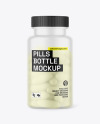 Frosted Pills Jar Mockup