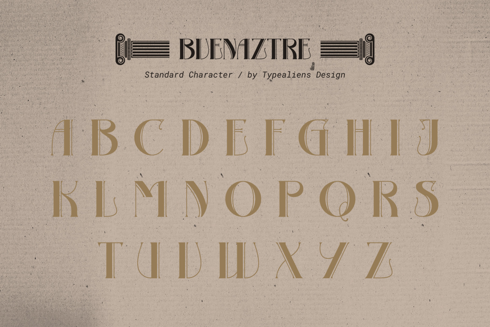 Bvenaztre Font