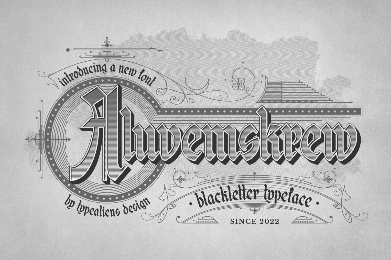 Aluvemskrew Font Aluvemskrew Font
