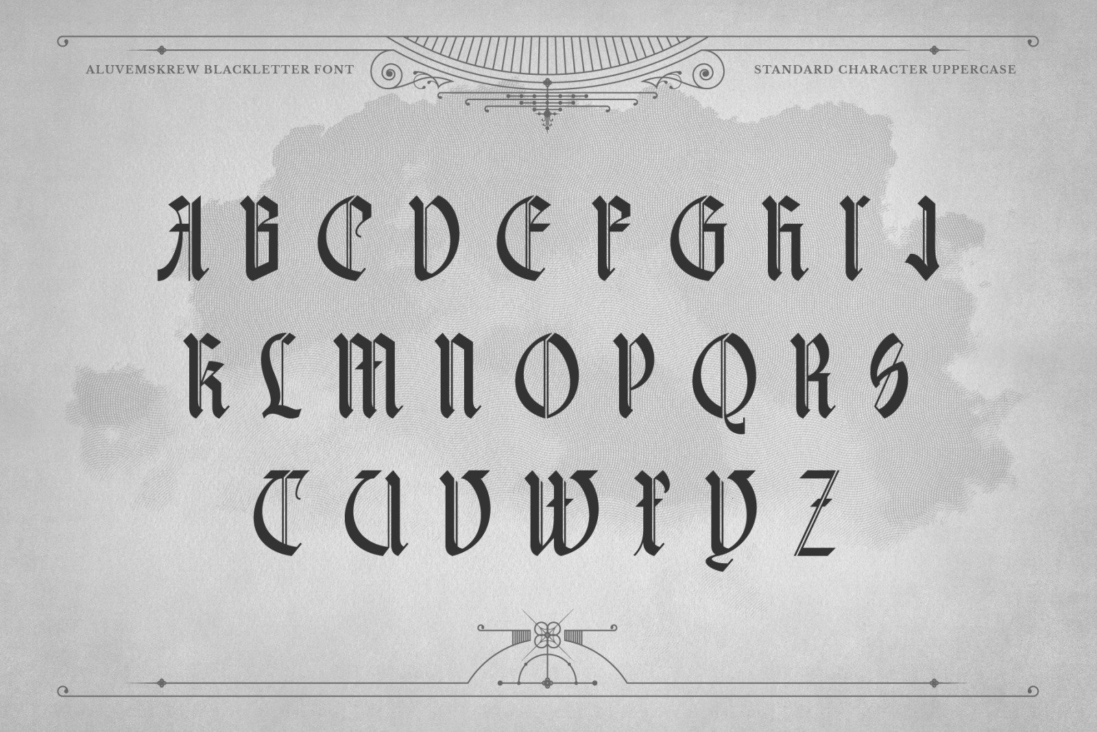 Aluvemskrew Font Aluvemskrew Font