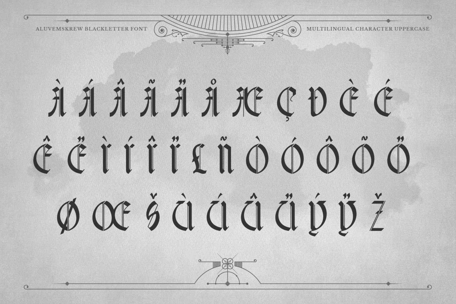 Aluvemskrew Font Aluvemskrew Font