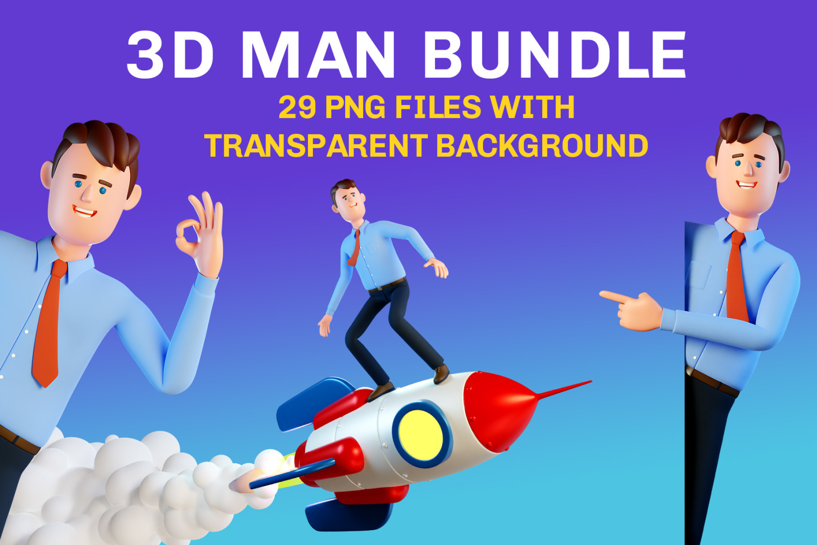 3d Man Bundle